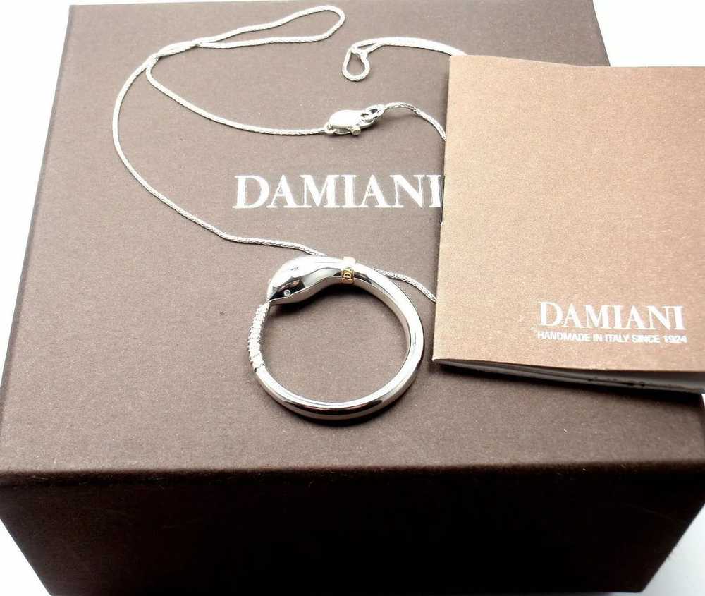 Authentic! Damiani Infinito 18k White Gold Diamon… - image 6