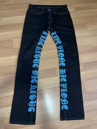 Vlone Vlone Old English Denim Blue - image 1