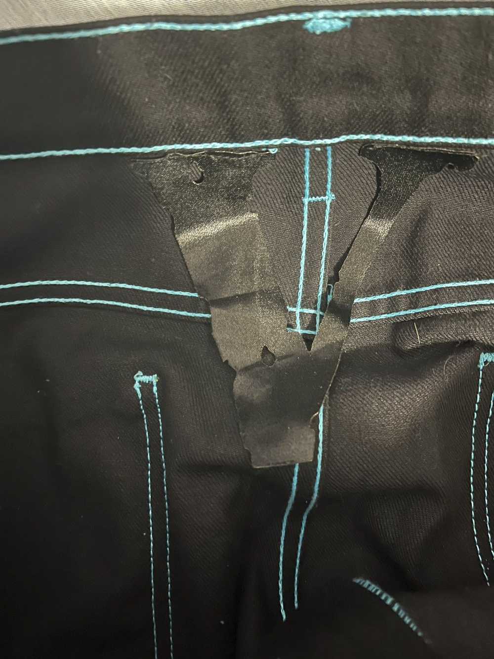 Vlone Vlone Old English Denim Blue - image 4