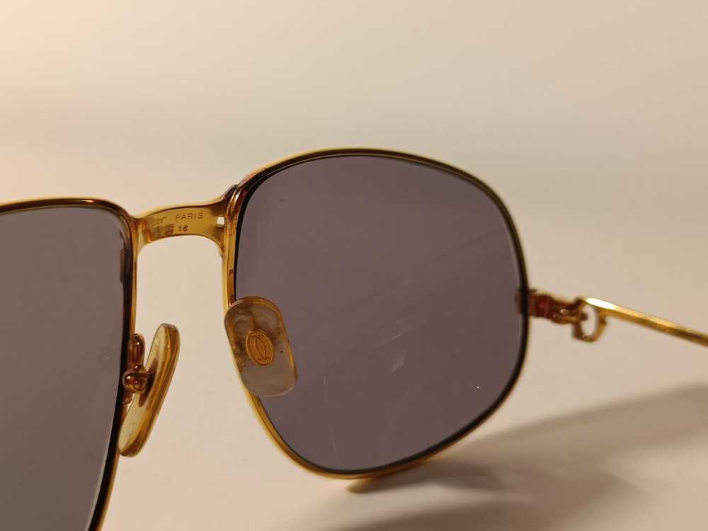 Cartier Sunglasses Vintage Cartier Panthere GM 63… - image 12