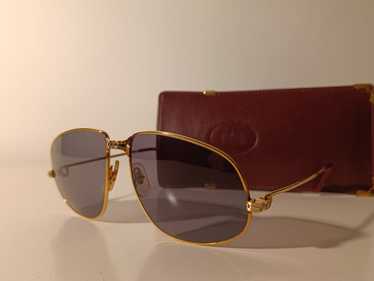 Cartier Sunglasses Vintage Cartier Panthere GM 63… - image 1