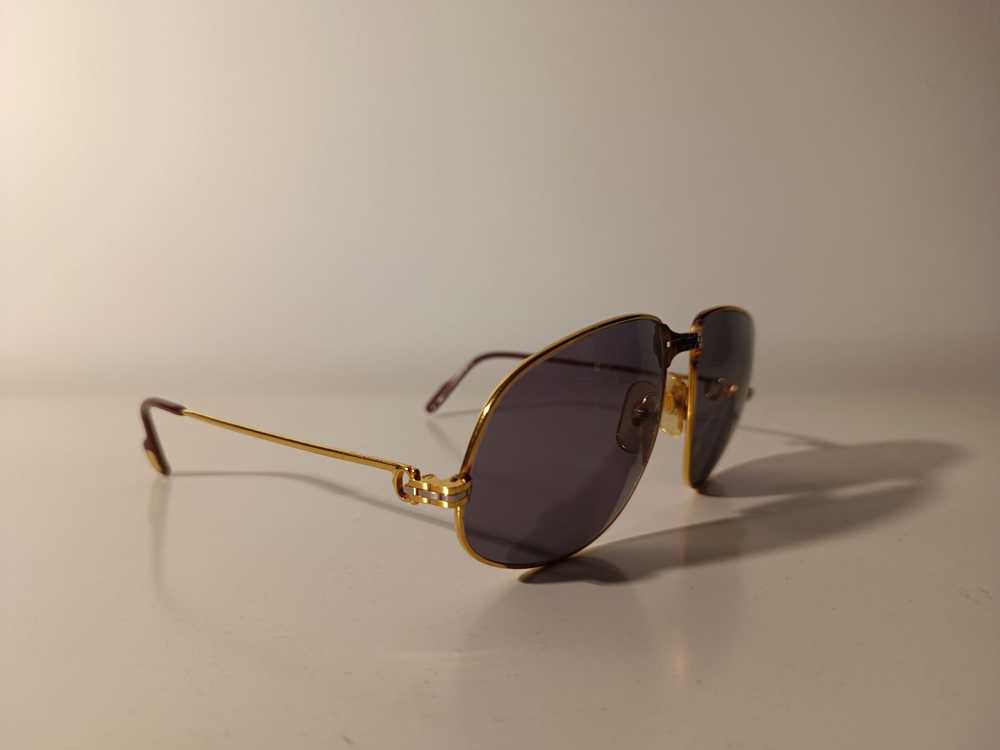 Cartier Sunglasses Vintage Cartier Panthere GM 63… - image 7