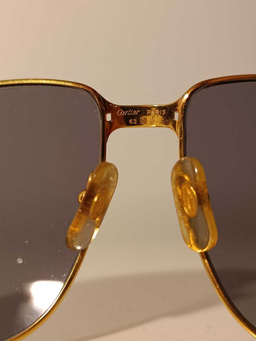 Cartier Sunglasses Vintage Cartier Panthere GM 63… - image 9