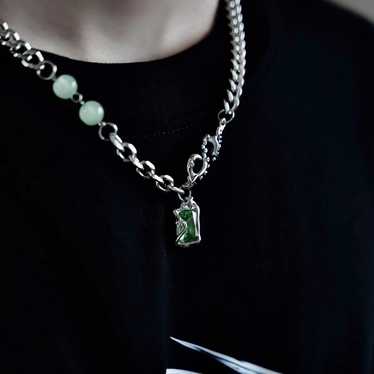 Designer × Streetwear × Vintage Retro punk necklac