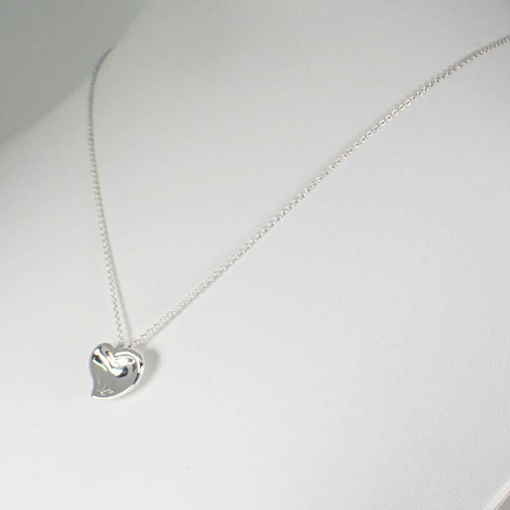 Tiffany & Co. TIFFANY 925 Full Heart Pendant Neck… - image 4