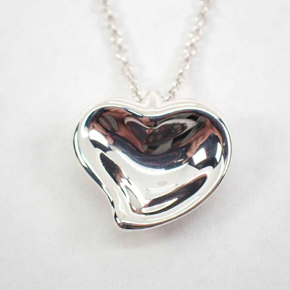 Tiffany & Co. TIFFANY 925 Full Heart Pendant Neck… - image 7