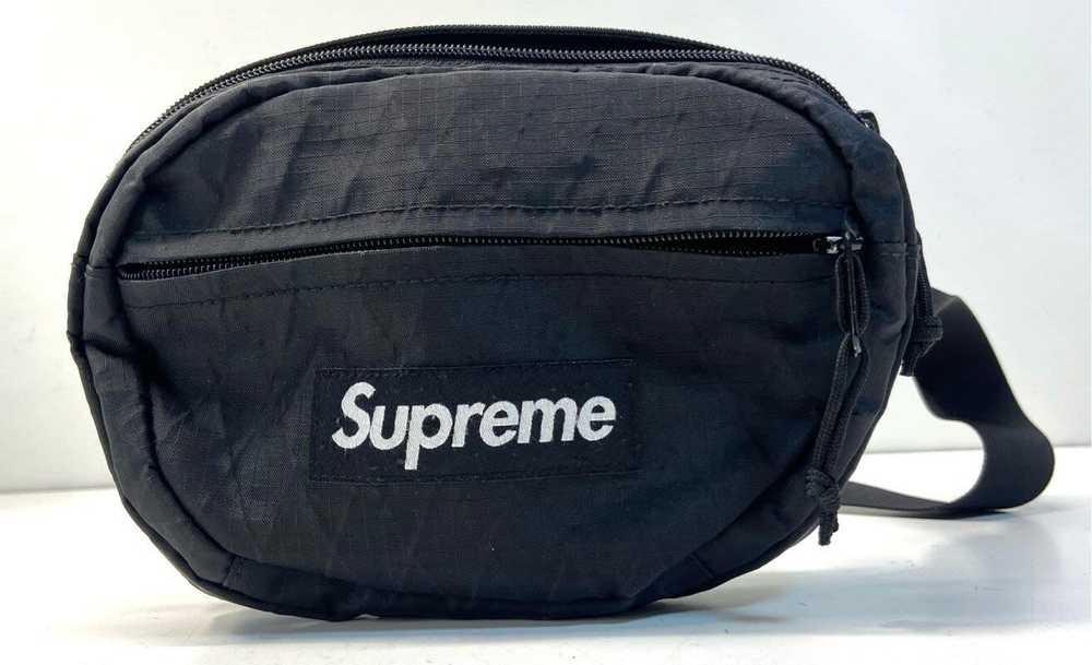 Supreme Nylon Fanny Pack Waist Bag Black - image 1