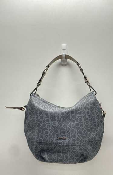 Calvin Klein Monogram Signature Hobo Shoulder Bag 