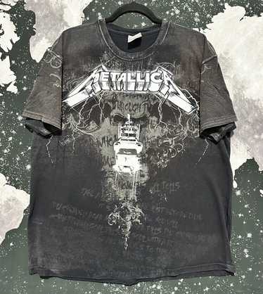 Metallica Rock Band Aop T-Shirt - Gem