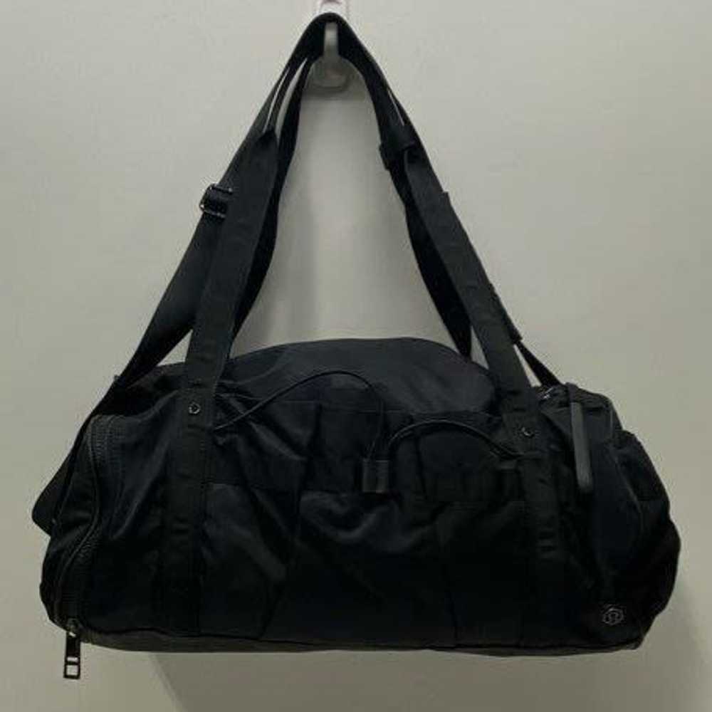 Lululemon Nylon Large Gym Bag Black - image 2