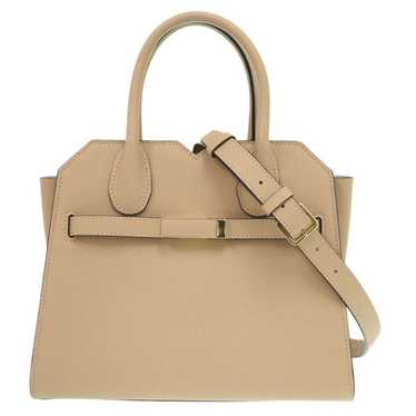 Valextra Valextra Milano Bag Handbag Leather Cash… - image 1