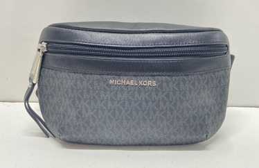 Michael Kors MK Signature Canvas Leather Fanny Be… - image 1