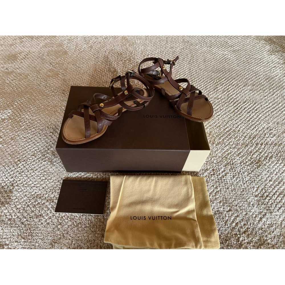 Louis Vuitton Leather sandal - image 3