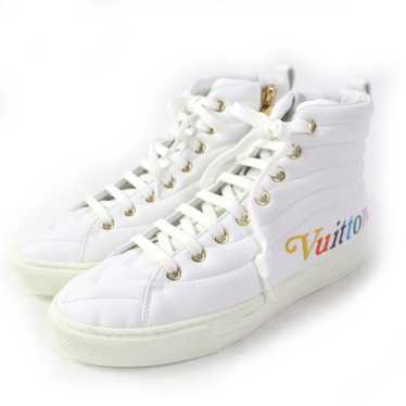 LOUIS VUITTON High cut sneakers Main: Leather whi… - image 1