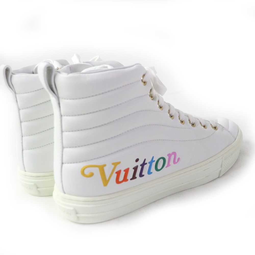 LOUIS VUITTON High cut sneakers Main: Leather whi… - image 2