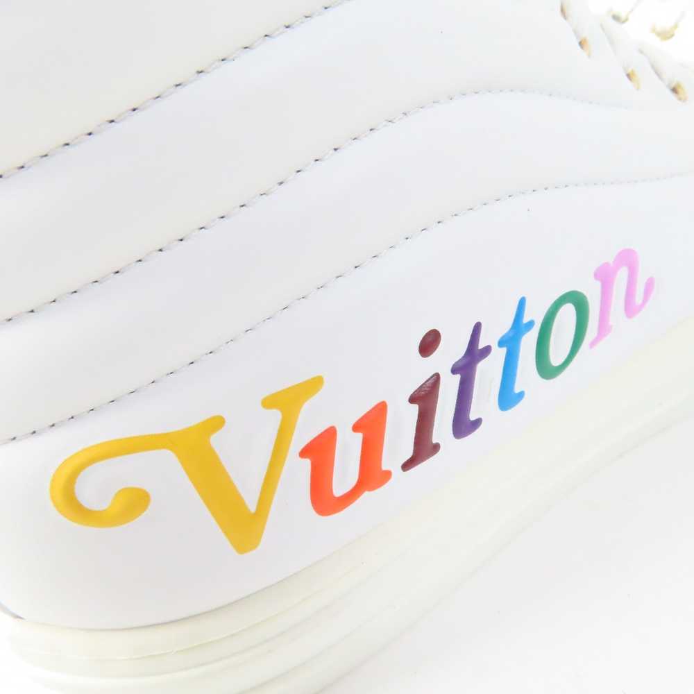 LOUIS VUITTON High cut sneakers Main: Leather whi… - image 8