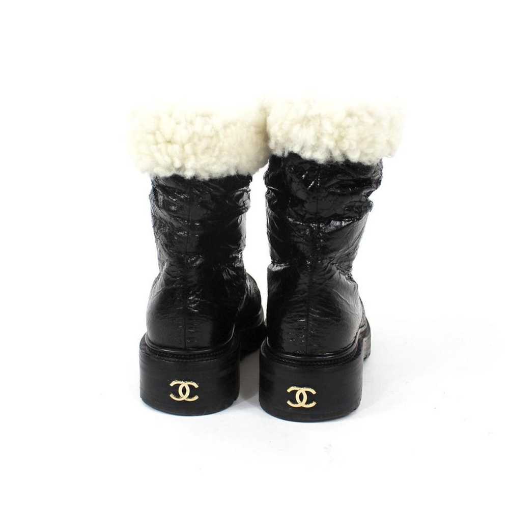 Chanel Leather boots - image 5