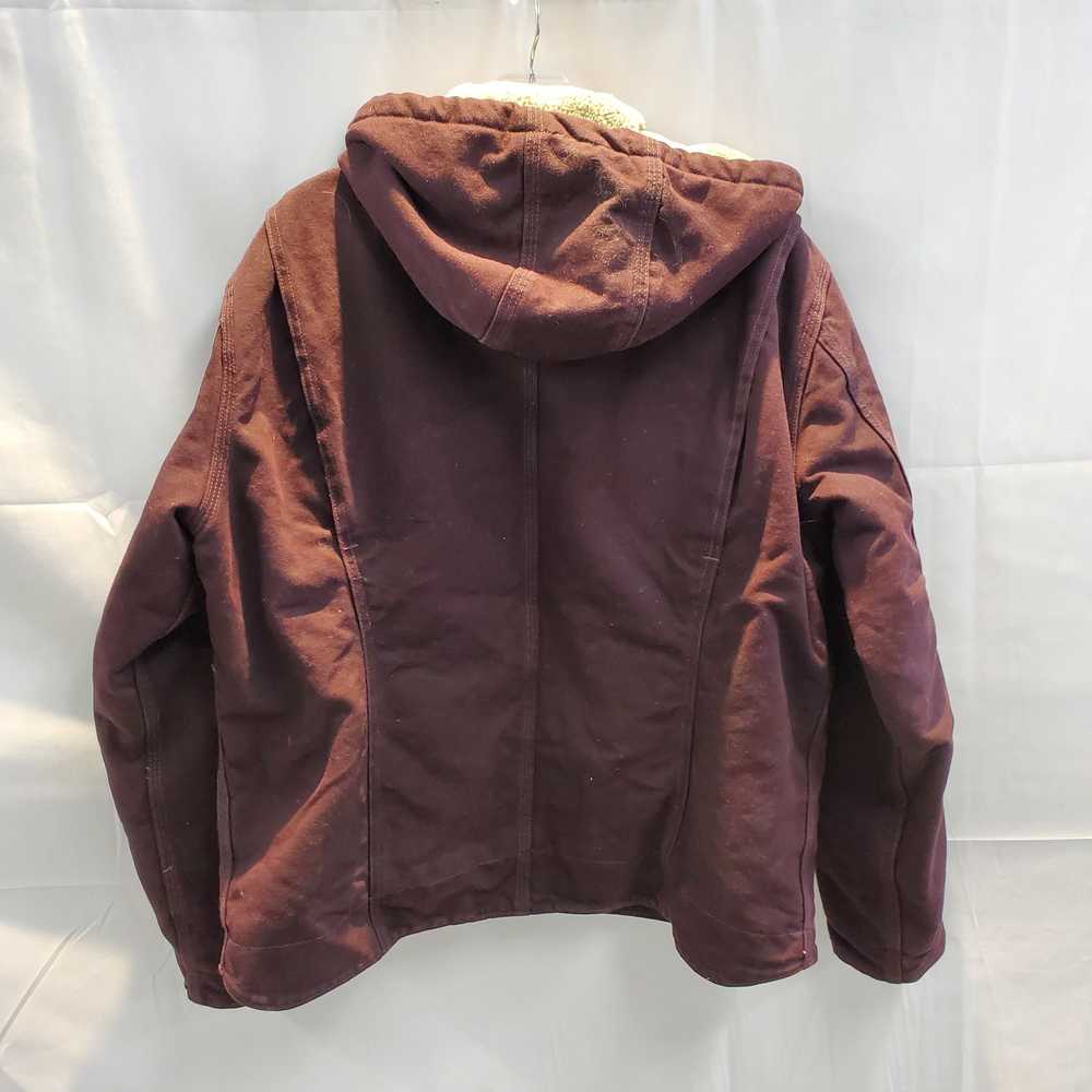 Carhartt For Women Hooded Full Zip Jacket Size L - image 2