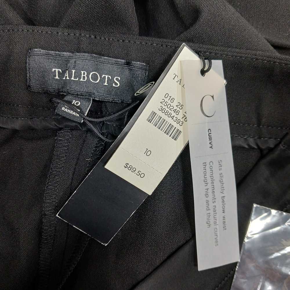 Women's Talbots Curvy Fit Dress Pants Sz 10 NWT - image 4