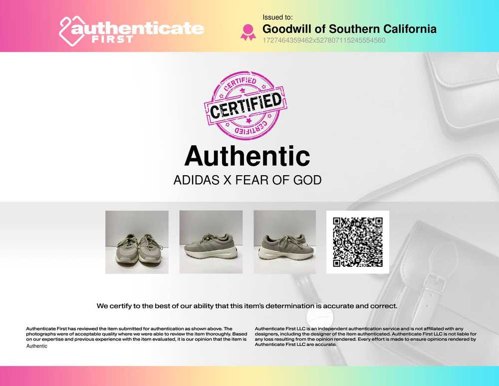 AUTHENTIC Adidas Fear of God Athletics x Los Ange… - image 10