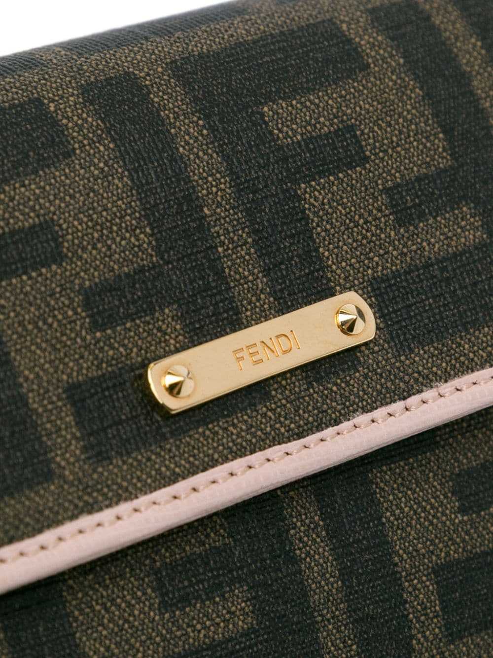 Fendi Pre-Owned 2010-present Zucca Coated Canvas … - image 5