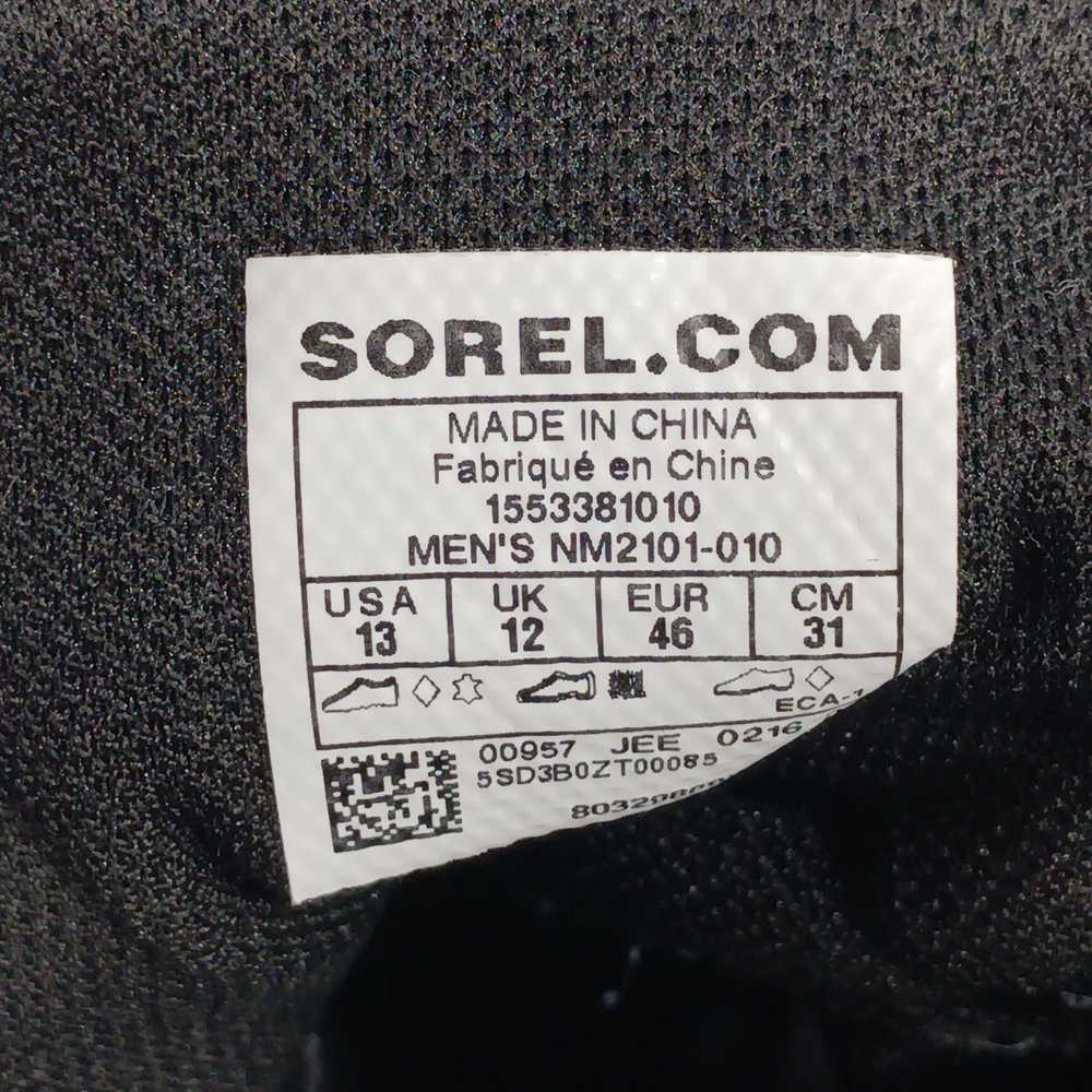 Men's Sorel Size 13 Black Boots - image 6