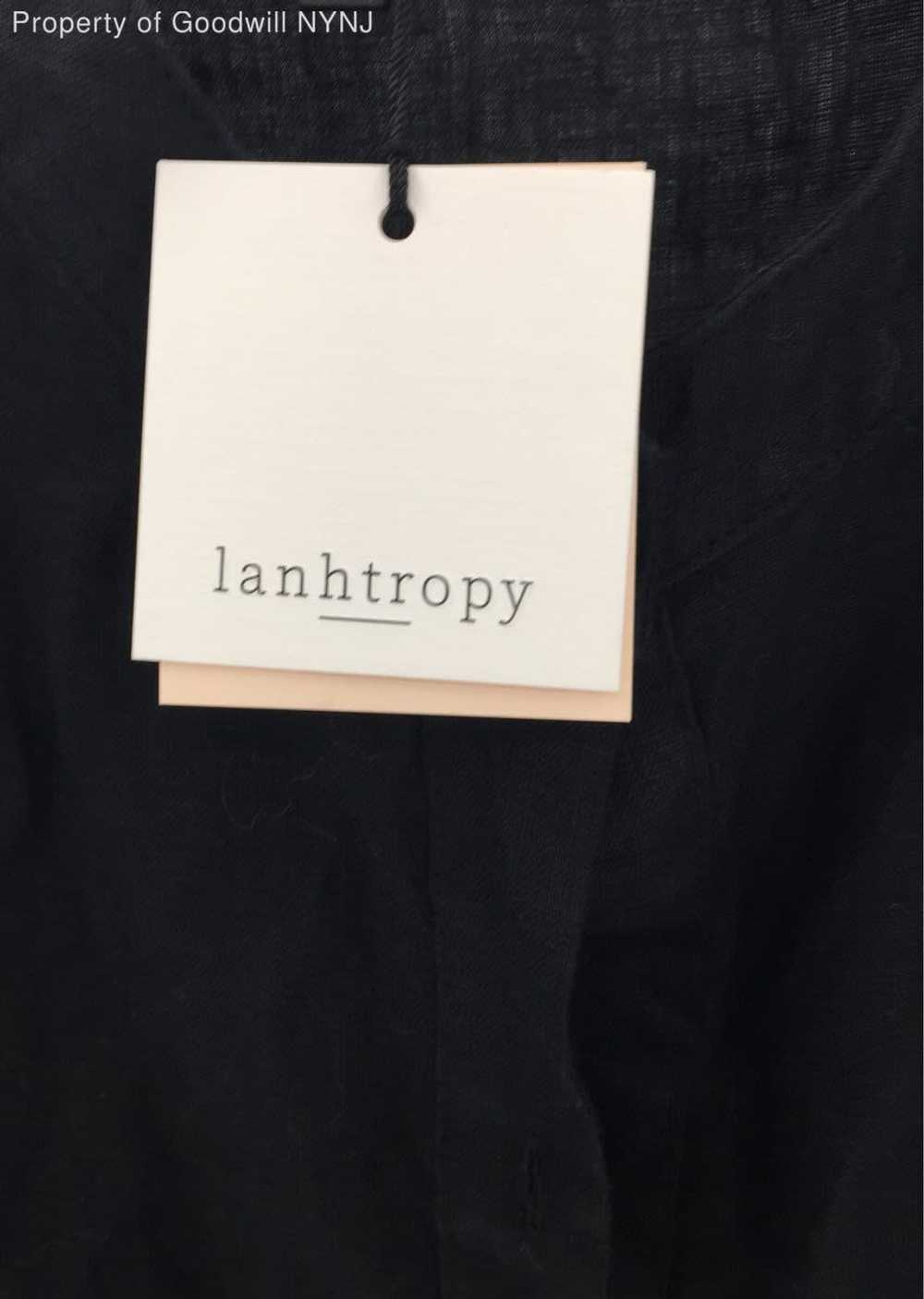 Lanhtropy Women's Black Button-Up Dress Size L - image 3