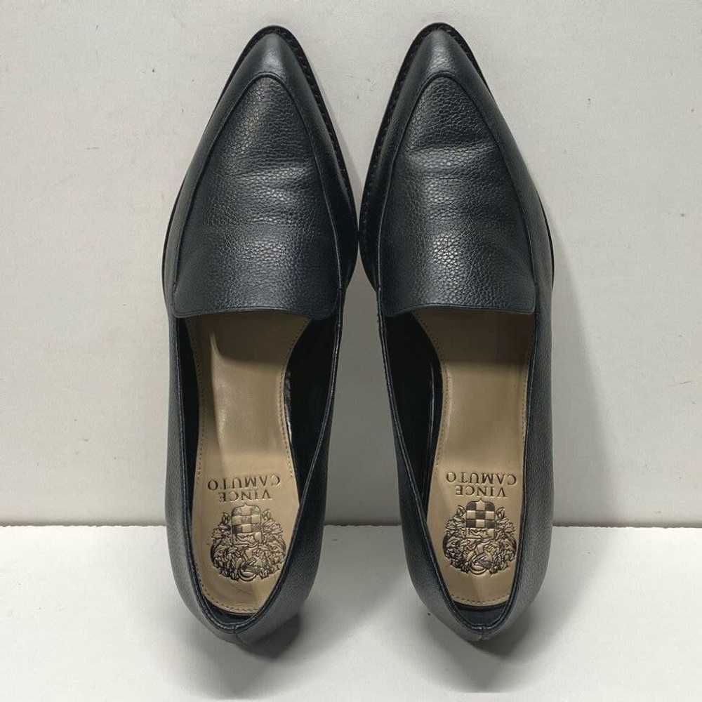 Vince Camuto Souffle Leather Becarda Loafers Blac… - image 6