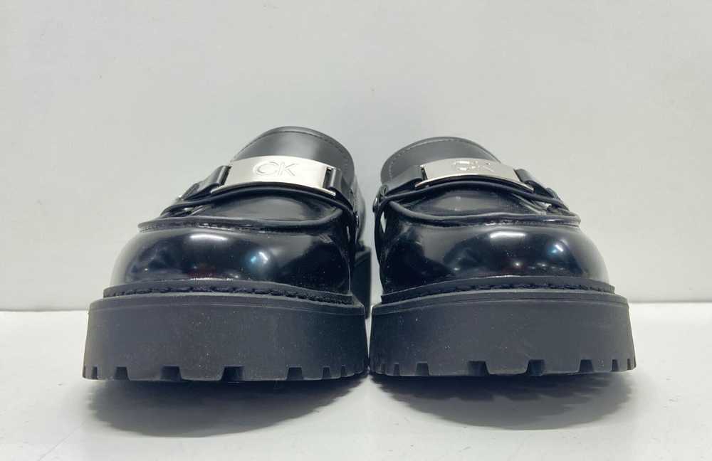 Calvin Klein Chunky Lug Loafers Black 10 - image 2