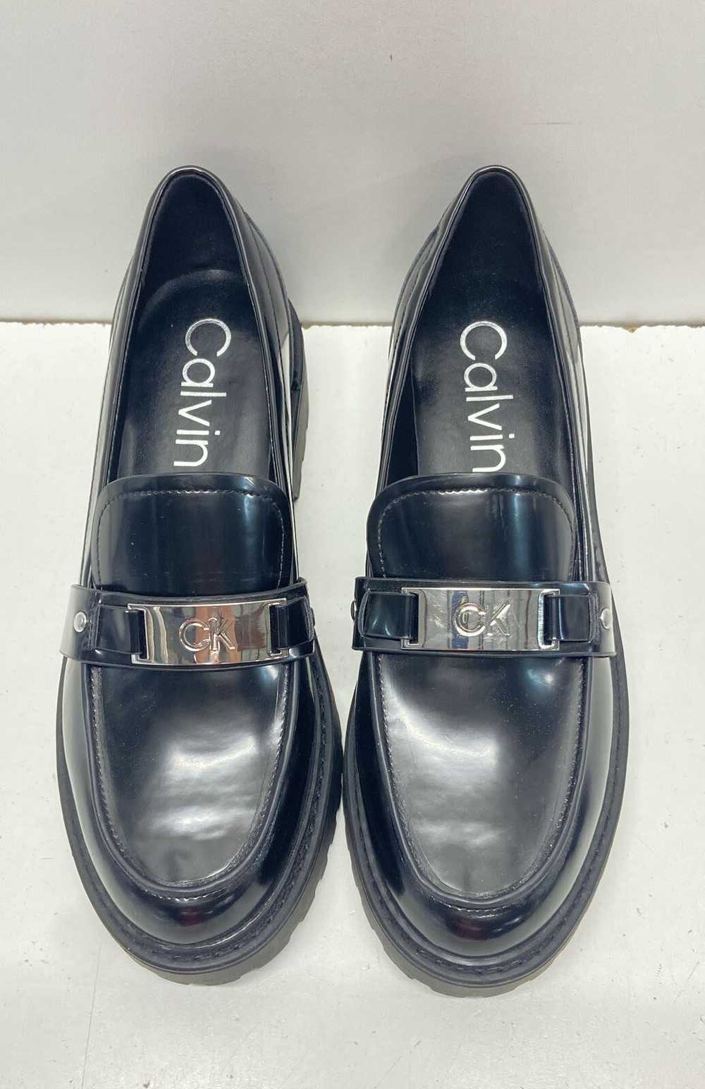 Calvin Klein Chunky Lug Loafers Black 10 - image 5