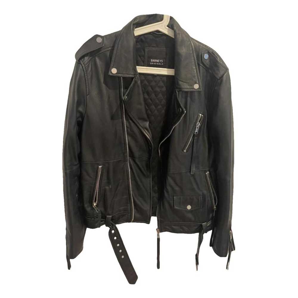 Barneys Leather biker jacket - image 1