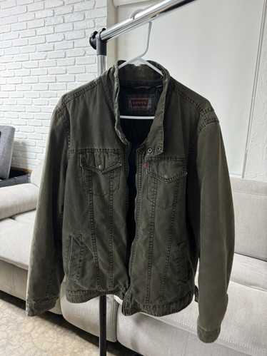 Levi's Vintage Levis Dark Green Bomber Jacket