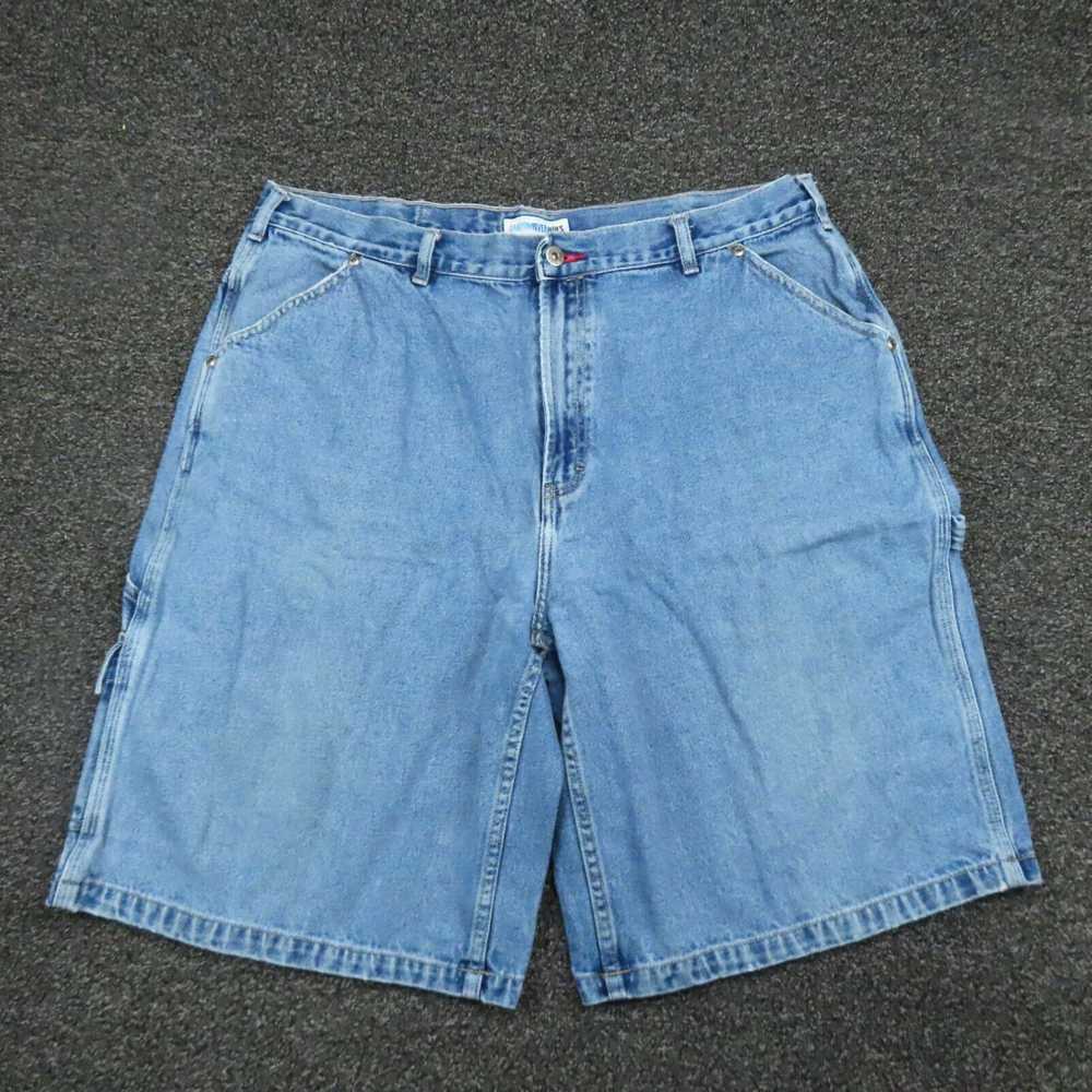 Vintage Blue Denim Carpenter Workwear Mens Adult … - image 1