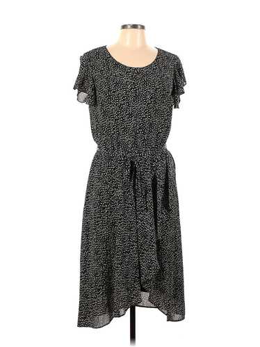 Signature collection Women Black Casual Dress L