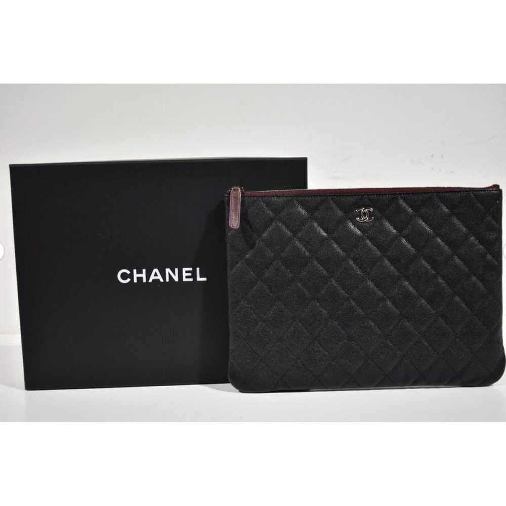 Chanel Leather clutch bag - image 3