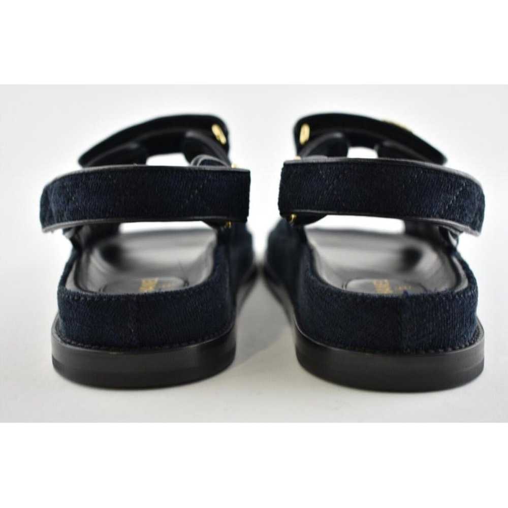 Chanel Dad Sandals velvet sandal - image 9