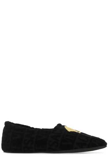 Versace o1s22i1n1024 Medusa Ballet Flats in Black