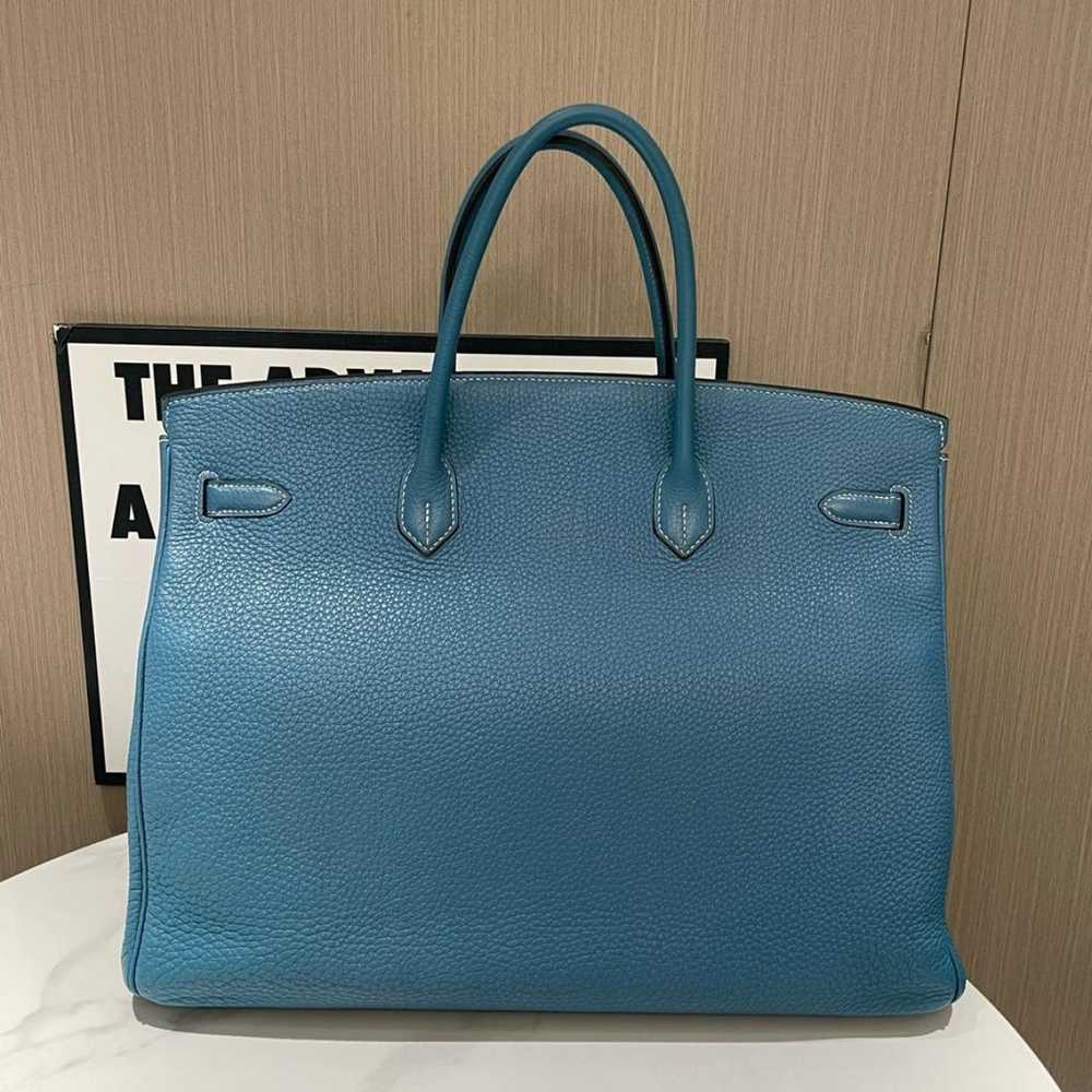 Hermès Birkin 40 leather handbag - image 2