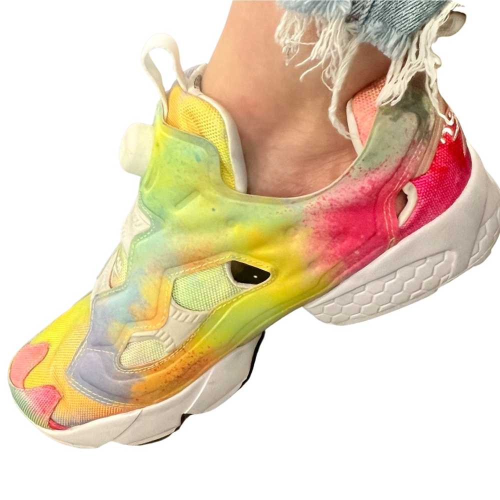 Reebok Reebok Rainbow Tie Dye Instapump Fury 2020… - image 9