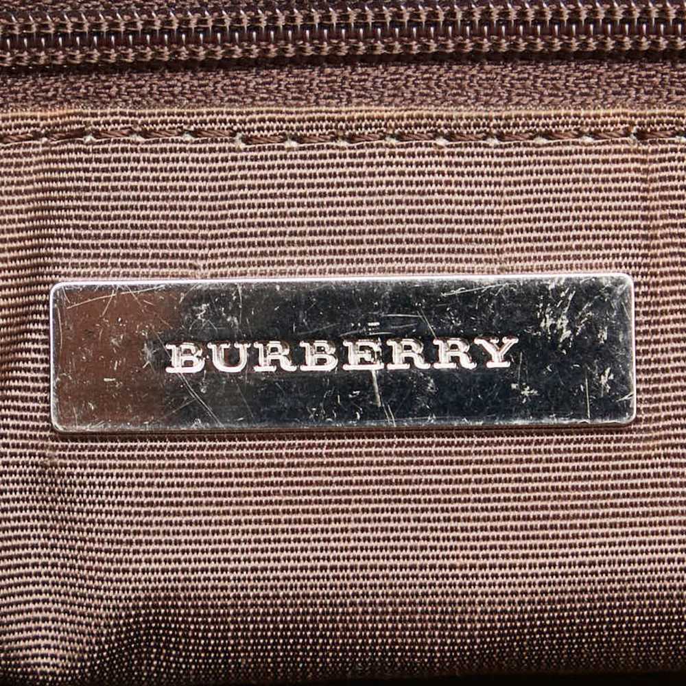 Burberry Nova Check Beige Canvas Handbag (Pre-Own… - image 7