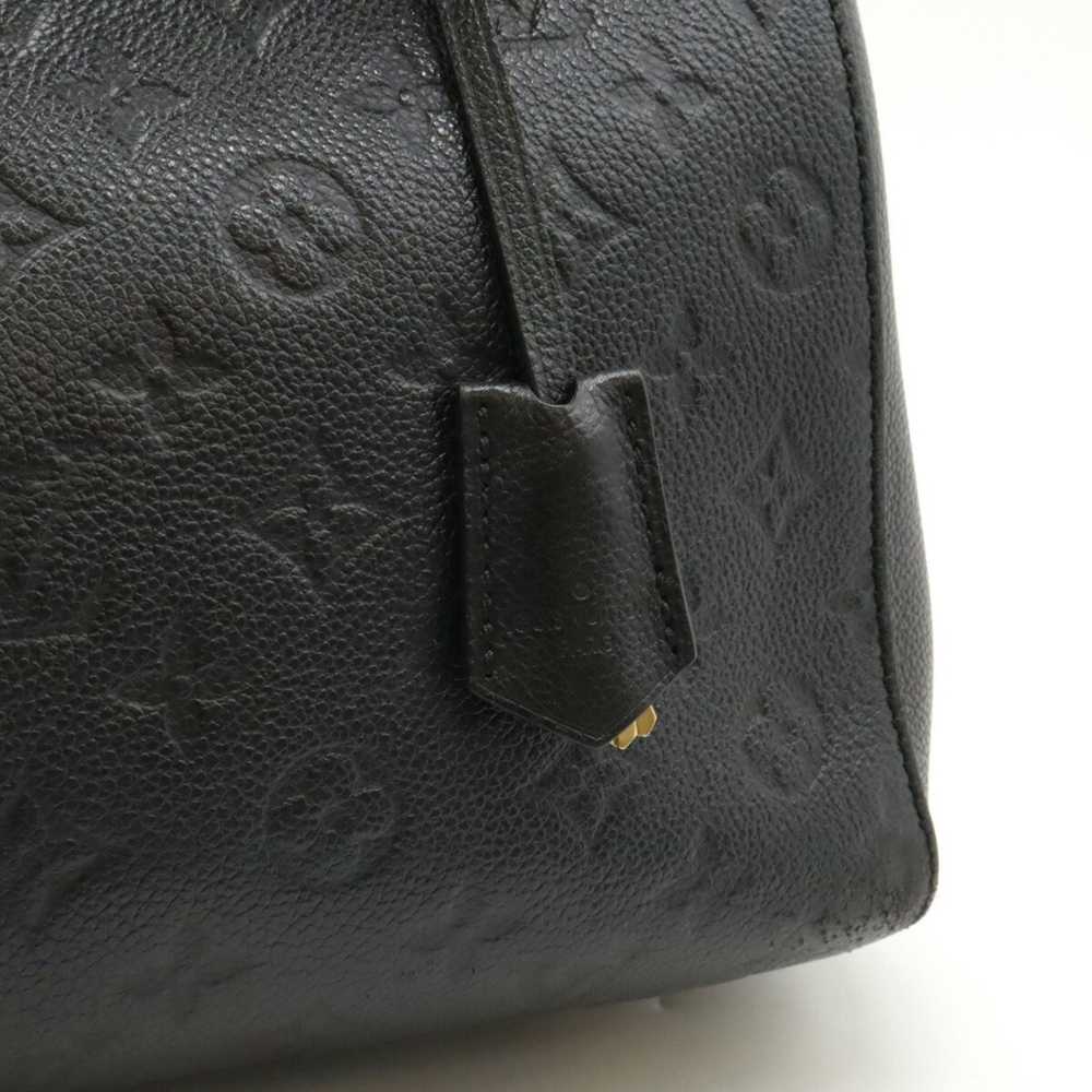 Louis Vuitton Montaigne Black Leather Handbag (Pr… - image 10