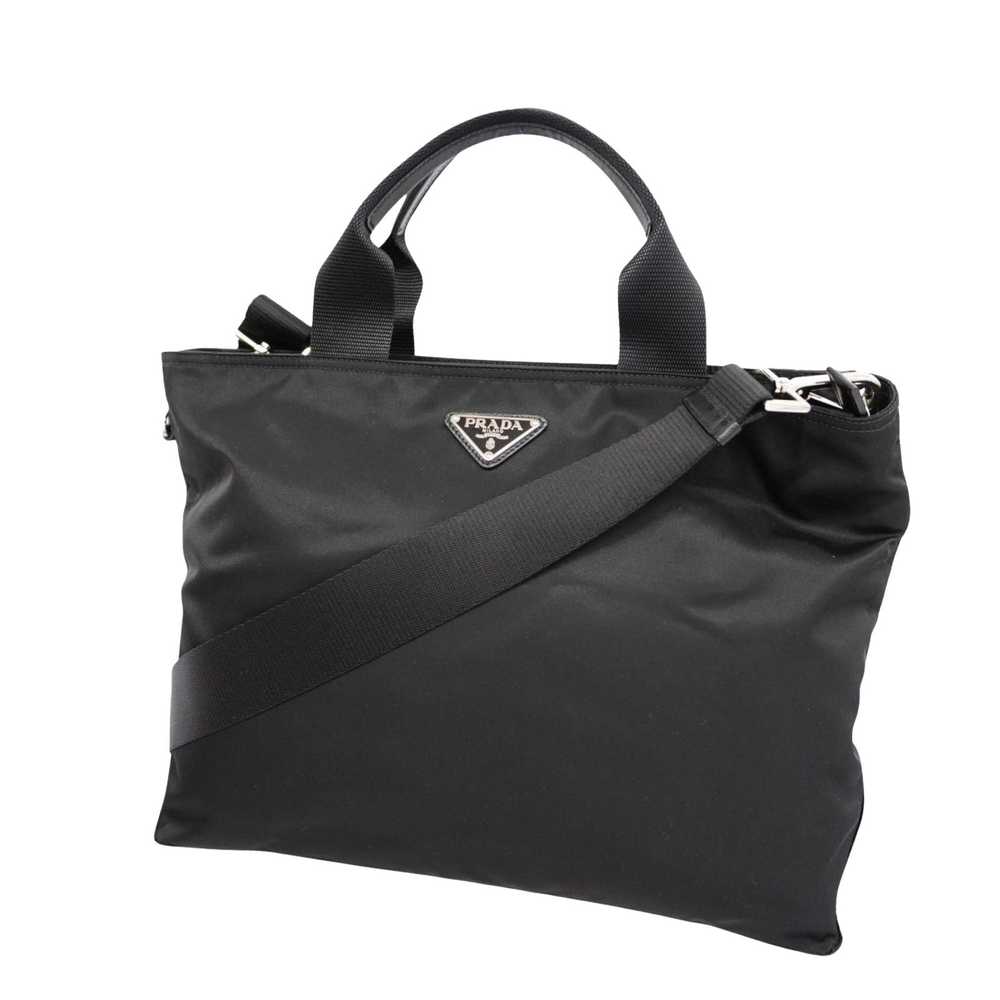 Prada Tessuto Black Synthetic Handbag (Pre-Owned) - image 1