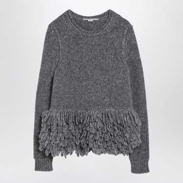 Stella McCartney o1d2blof1024 Wool Sweater in Grey