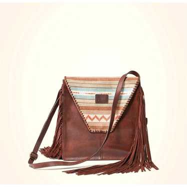 Ariat Serape Crossbody Leather Bag - image 1