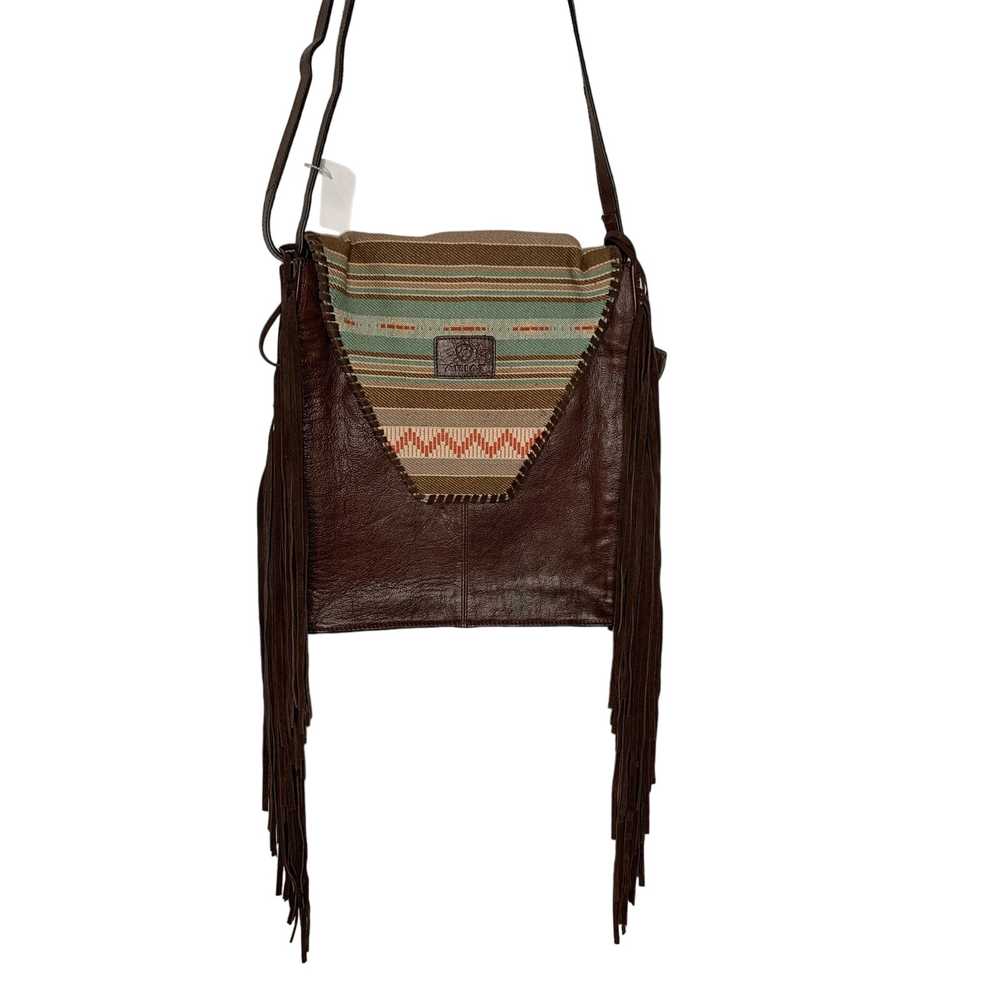 Ariat Serape Crossbody Leather Bag - image 4