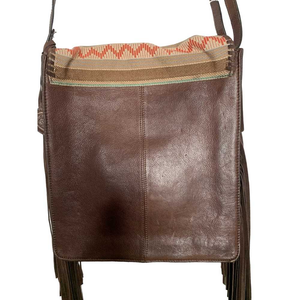 Ariat Serape Crossbody Leather Bag - image 8