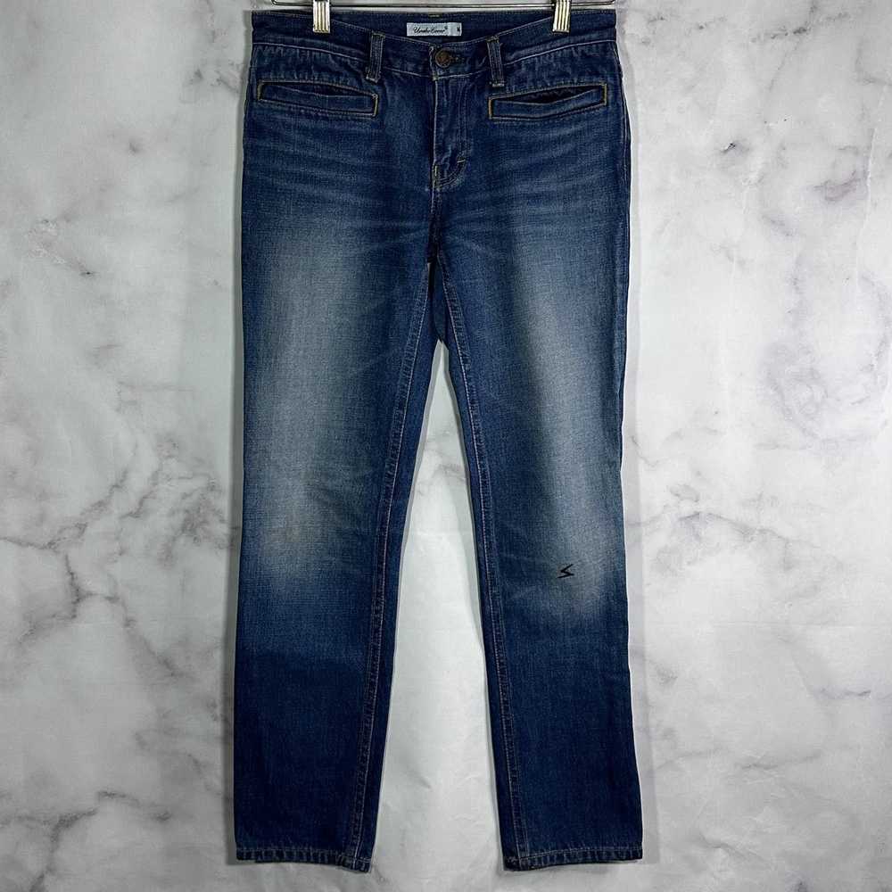 Undercover A/W01 Distressed Blue Bolt Denim - image 2