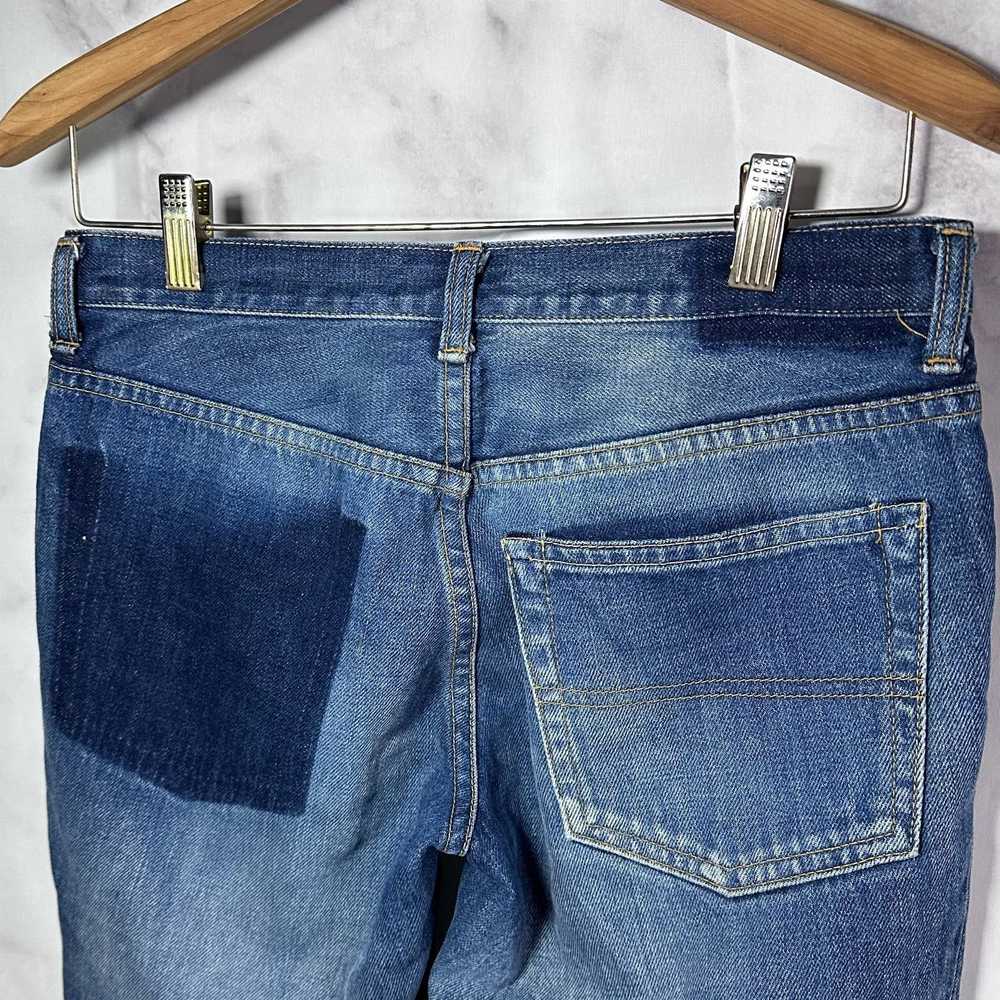 Undercover A/W01 Distressed Blue Bolt Denim - image 9