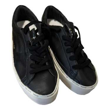 Golden Goose Hi Star leather trainers