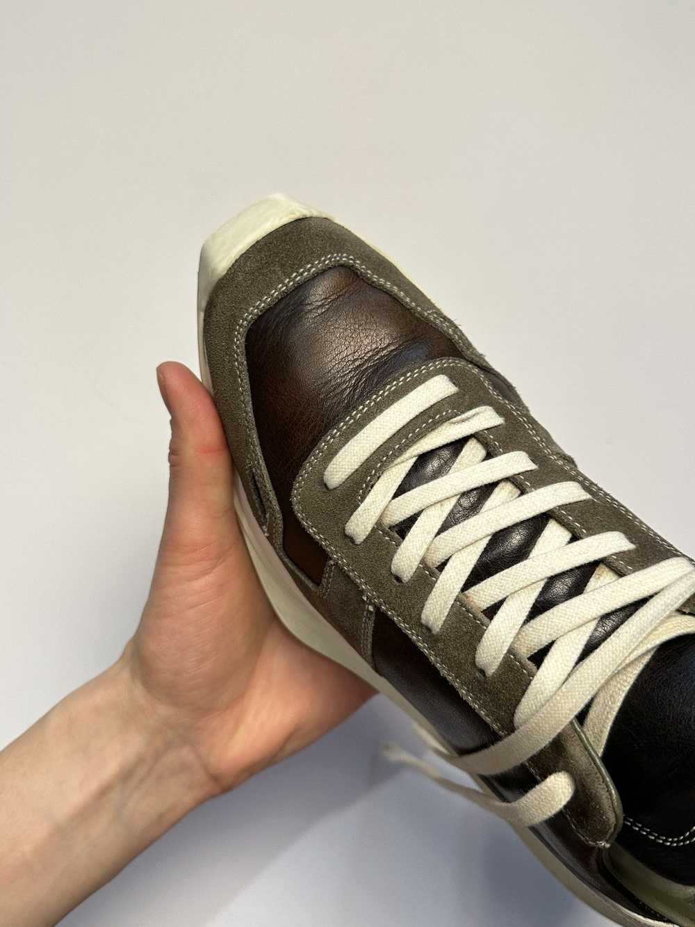 Rick Owens Rick Owens Mainline Vntg Runner Black … - image 11